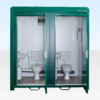 1-1-Double-Mains-Toilet-8Ft-x-5Ft-Green.png 1+1 Double Mains Toilet 8Ft x 5Ft (Green)