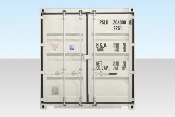 1008-SALE-20FT-STD-ONE-TRIP-RAL-9003-front-960x640-1-600x400-1-1.jpg 20Ft Shipping Container (One Trip) – White