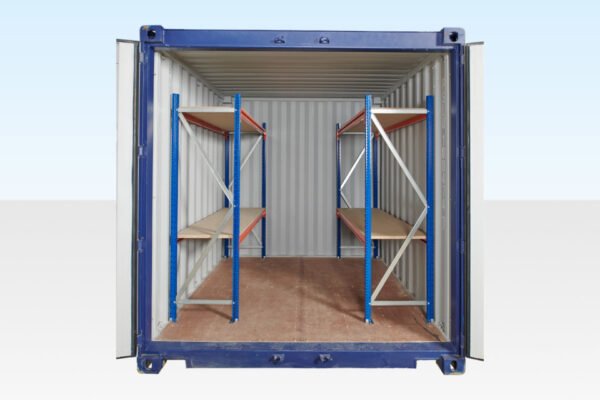 1050-2-Tier-Racking-for-10ft-Both-Sides-960x640-2-600x400-1-1.jpg Adjustable, Heavy Duty Three Tier Container Racking (Single Bay)