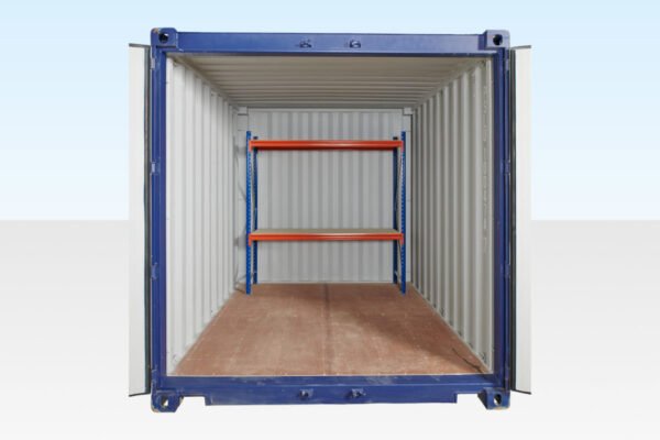 1065-2-Tier-Racking-End-Container-960x640-1-600x400-1.jpg Adjustable, Heavy Duty Two Tier Racking For Rear Of Container