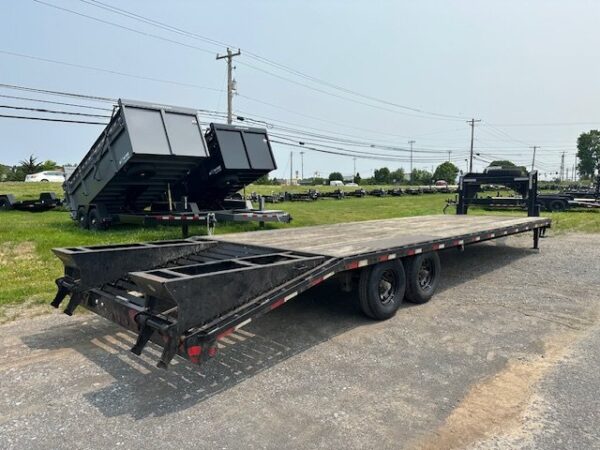 2020-BIG-TEX-8.5X30-GOOSENECK-EQUIPMENT-TRAILER-STAND-UP-RAMPS-2.jpg 2020 Big Tex 8.5 x 30 Gooseneck Equipment Trailer