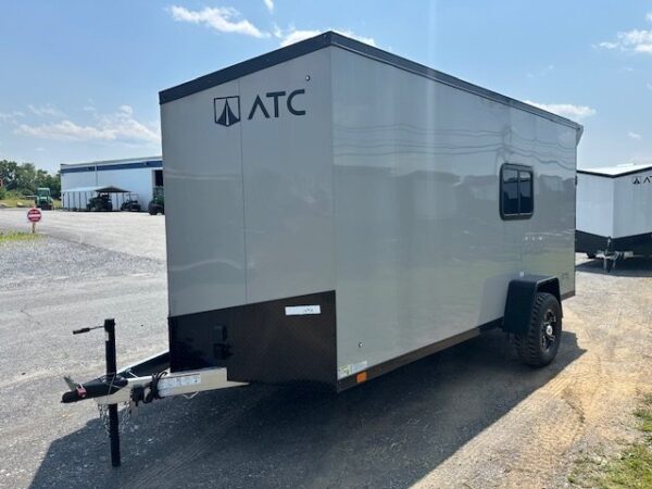 2024-ATC-6.7X14-ALUMINUM-CARGO-TRAILER-ST350-FINISHED-INTERIOR-LIFETRAC-MICROWAVE-SINK-8.jpg ATC 6.5 x 14 Aluminum Enclosed Trailer – Adventure Package