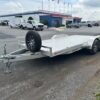 2024 Sport Haven 7×18 Aluminum Car Trailer – 6k Torsion Axles