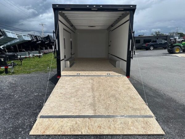 2025-ATC-8.5X20-ENCLOSED-CARGO-TRAILER-ESCAPE-DOOR-SPOILER-6.jpg ATC 8.5 x 20 Aluminum Enclosed Car Trailer – Life Trac