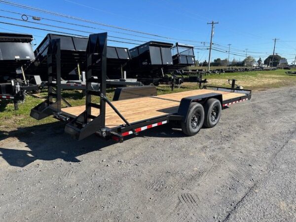 2025-BWISE-7X22-EQUIPMENT-TRAILER-LADDER-RAMPS-1.jpg BWise 7 x 22 Heavy Duty Equipment Trailer – Ladder Ramps