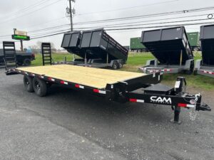 2025-CAM-SUPERLINE-8.5X22-DECKOVER-EQUIPMENT-TRAILER-LADDER-RAMPS-1.jpg CAM Superline 8.5 x 22 Deckover Equipment Trailer – Ladder Ramps