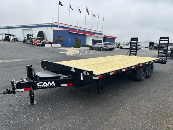 2025-CAM-SUPERLINE-8.5X22-DECKOVER-EQUIPMENT-TRAILER-LADDER-RAMPS-2.jpg CAM Superline 8.5 x 22 Deckover Equipment Trailer – Ladder Ramps