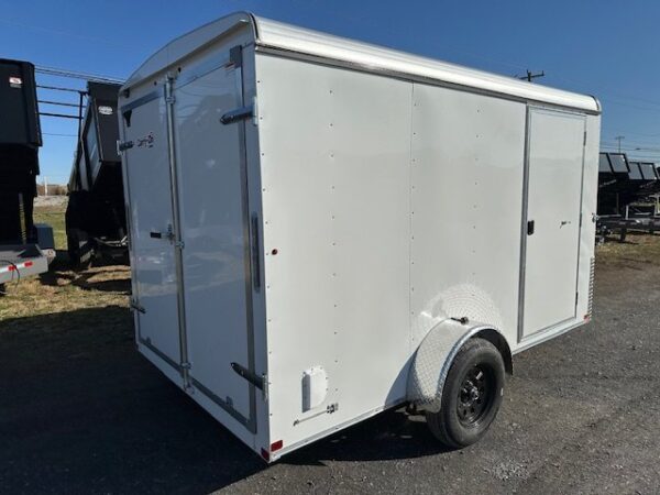 2025-CARRY-ON-7X12-ENCLOSED-CARGO-TRAILER-BARN-DOORS-1.jpg Carry-On 7 x 12 Enclosed Single Axle – Barn Door