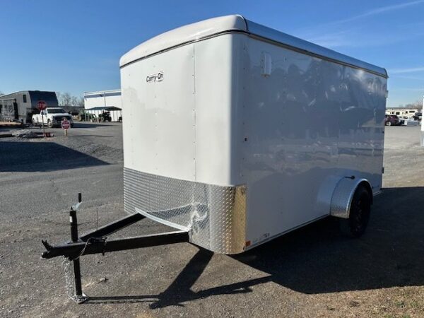 2025-CARRY-ON-7X12-ENCLOSED-CARGO-TRAILER-BARN-DOORS-4.jpg Carry-On 7 x 12 Enclosed Single Axle – Barn Door