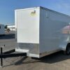 2025-COVERED-WAGON-7X12-ENCLOSED-CARGO-TRAILER-RAMP-DOOR-V-NOSE-1.jpg Covered Wagon 7’x12′ Enclosed Trailer — 6″ Added Height