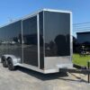 2025-COVERED-WAGON-7X16-ENCLOSED-CARGO-TRAILER-SPOILER-RAMP-DOOR-7.jpg Covered Wagon 7 x 16 Enclosed Trailer – 18″ Added Height
