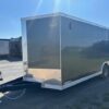 2025-COVERED-WAGON-8.5X20-ENCLOSED-CAR-HAULER-RAMP-DOOR-4.jpg Covered Wagon 8.5 x 20 V-Nose Enclosed Car Trailer – 6″ Added Height