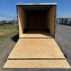 2025-COVERED-WAGON-8.5X20-ENCLOSED-CAR-HAULER-RAMP-DOOR-6.jpg Covered Wagon 8.5 x 20 V-Nose Enclosed Car Trailer – 6″ Added Height