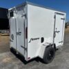Homesteader 5 x 8 Enclosed V-Nose Cargo Trailer – Barn Doors