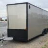 2025-NITRO-8.5X18-ENCLOSED-CAR-HAULER-RAMP-DOOR-SPOILER-3.jpg Nitro 8.5 x 18 Enclosed Aluminum Car Trailer – V Nose