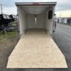 2025-NITRO-8.5X18-ENCLOSED-CAR-HAULER-RAMP-DOOR-SPOILER-6.jpg Nitro 8.5 x 18 Enclosed Aluminum Car Trailer – V Nose
