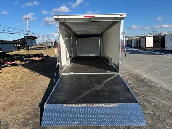 2025-NITRO-8.5X24-ENCLOSED-CAR-TRAILER-SPOILER-RAMP-DOOR-1.jpg Nitro 8.5 x 24 Enclosed Aluminum Car Trailer