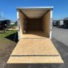 2025-RM400-8.5X28-ATC-ENCLOSED-CARGO-CAR-HAULER-RAMP-DOOR-ESCAPE-DOOR-SPOILER-5.jpg ATC 8.5 x 28 Enclosed Aluminum Car Trailer – Rear Spoiler