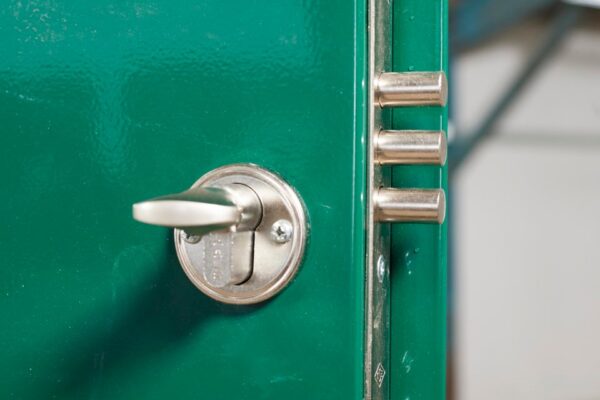 245-Space-Day2-2.5.18-2M-Green_Store_Detail4-960x640-1.jpg (Powder Coated) Flat Packed Metal Storage Container