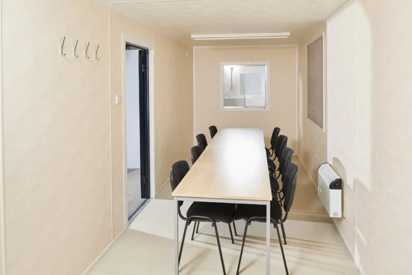 24Ft x 9Ft Steel Anti-Vandal Office Cabin