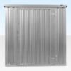 4M X 2.1M Flat Pack Container Store – Galvanised
