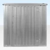 4M X 2.1M Flat Pack Container Store – Galvanised