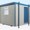 703-10x10-Standard-Jack-Leg-door-closed-960x640-1.jpg 10Ft x 10Ft Jackleg Cabin (Site Cabin)