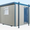 703-10x10-Standard-Jack-Leg-door-open-960x640-1.jpg 10Ft x 10Ft Jackleg Cabin (Site Cabin)