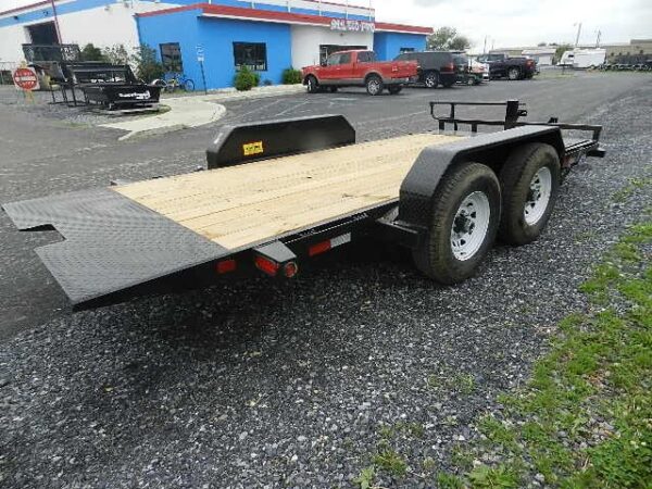 Big Tex 7 x 16 Full-Tilt Equipment Trailer – Removable Fenders