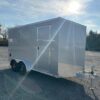ATC 7 x 14 Enclosed Aluminum V-Nose Trailer – Aluminum Wheels