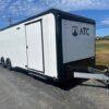 ATC-8.5-x-28-Aluminum-Enclosed-Car-Trailer-Premium-Escape-Door-ROM-450-Life-Trac-Spread-Axle-Fully-Loaded-Black-Trim-Package-4.jpg ATC 8.5 x 28 Aluminum Enclosed Car Trailer – ROM 450