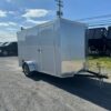 American-Hauler-6-x-12-Enclosed-Cargo-Trailer-Ramp-Door-Side-Door-V-Nose-Aluminum-Wheels-1.jpeg American Hauler 6 x 12 Enclosed V-Nose Cargo Trailer