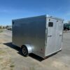 American-Hauler-6-x-12-Enclosed-Cargo-Trailer-Ramp-Door-Side-Door-V-Nose-Aluminum-Wheels-3.jpeg American Hauler 6 x 12 Enclosed V-Nose Cargo Trailer
