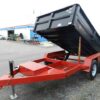 BWise 6 x 10 Low Profile Dump Trailer – Combo Gate & Ramps