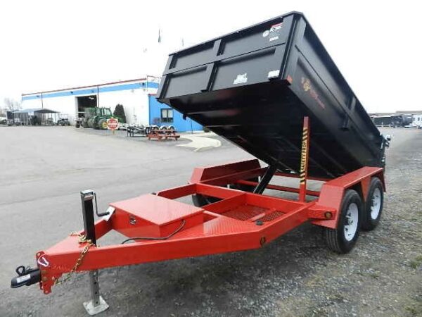BWise 6 x 10 Low Profile Dump Trailer – Combo Gate & Ramps