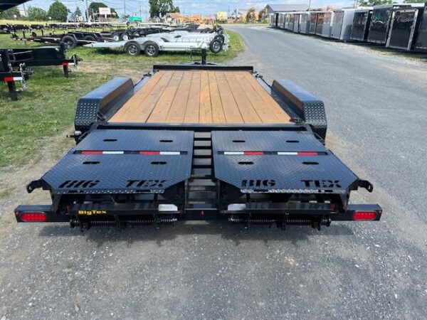 Big Tex 14EH Low Profile 7 x 16 Equipment Trailer – Mega Ramps