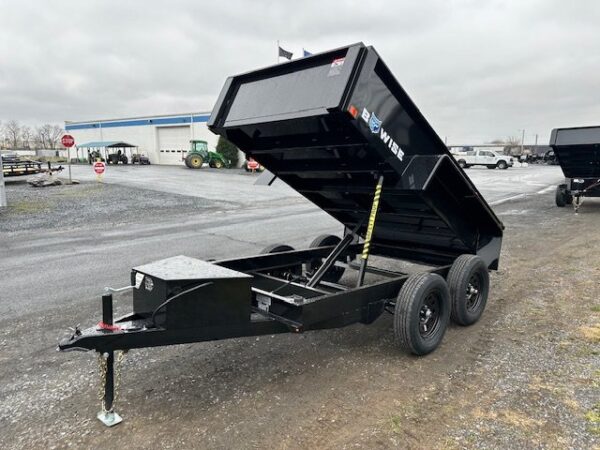 Bwise-5-x-10-Low-Profile-Dump-Trailer-Tandem-Axle-Electric-Brakes-Spreader-Gate-1.jpg BWise 5 x 10 Low Profile Dump Trailer – Spreader Gate