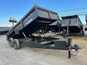 Bwise-7-x-16-Low-Profile-Dump-Trailer-Twin-Telescopic-Cylinders-Combo-Gate-Ladder-Ramps-1-1.jpg BWise 7 x 16 Low Profile Dump Trailer – Telescopic Cylinders