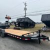 Bwise-7-x-20-Equipment-Trailer-Ladder-Ramps-Tongue-Tray-Pallet-Fork-Carrier-1.jpg BWise 7 x 20 Heavy Duty Equipment Trailer – Ladder Ramps