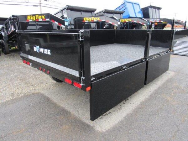 Bwise-7x12-Deckover-Dump-Trailer-Fold-Down-Sides-Spreader-Gate-1.jpg BWise 7 x 12 Deckover Dump Trailer – Fold Down Sides