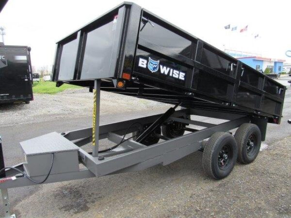 Bwise-7x12-Deckover-Dump-Trailer-Fold-Down-Sides-Spreader-Gate-5.jpg BWise 7 x 12 Deckover Dump Trailer – Fold Down Sides