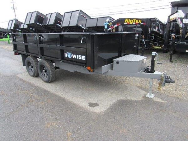 Bwise-7x12-Deckover-Dump-Trailer-Fold-Down-Sides-Spreader-Gate-6.jpg BWise 7 x 12 Deckover Dump Trailer – Fold Down Sides