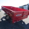 BWise 7 x 14 Deckover Dump Trailer – Fold Down Sides