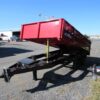 BWise 7 x 14 Deckover Dump Trailer – Fold Down Sides