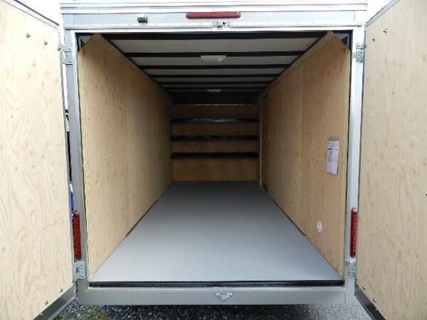 CARMATE-7X16-CONTRACTOR-PACKAGE-ADDED-HEIGHT-BARN-DOORS-1-1.jpg Car Mate 7 x 16 Enclosed Contractor Trailer – 6″ Added Height