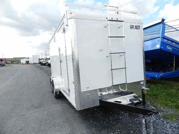 CARMATE-7X16-CONTRACTOR-PACKAGE-ADDED-HEIGHT-BARN-DOORS-5-1.jpg Car Mate 7 x 16 Enclosed Contractor Trailer – 6″ Added Height