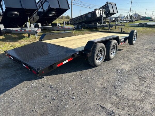 Cam-Superline-7-x-18-Open-Car-Trailer-Wood-Deck-Aluminum-Wheels-Slide-Out-Ramps-1.jpg CAM Superline 7 x 18 Open Car Hauler – Slide Out Ramps