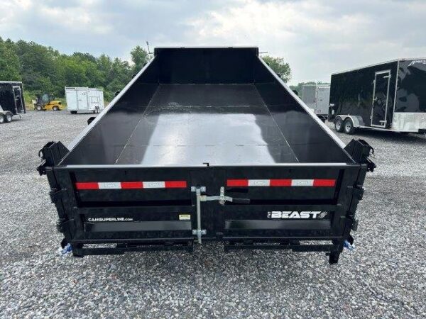 Cam-Superline-Beast-7x16-Heavy-Duty-Dump-Trailer-Combo-Gate-Ramps-Tarp-Kit-PTLB8216-4.jpg CAM Superline Beast 7 x 16 Dump Trailer – Heavy Duty Dump