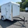 Car-Mate-5x8-Enclosed-Cargo-Trailer-Double-Rear-Barn-Doors-Side-Door-Added-Height-1.jpg Car Mate 5 x 8 Enclosed Cargo Trailer – Torsion Axle