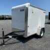 Car-Mate-5x8-Enclosed-Cargo-Trailer-Double-Rear-Barn-Doors-Side-Door-Added-Height-2.jpg Car Mate 5 x 8 Enclosed Cargo Trailer – Torsion Axle